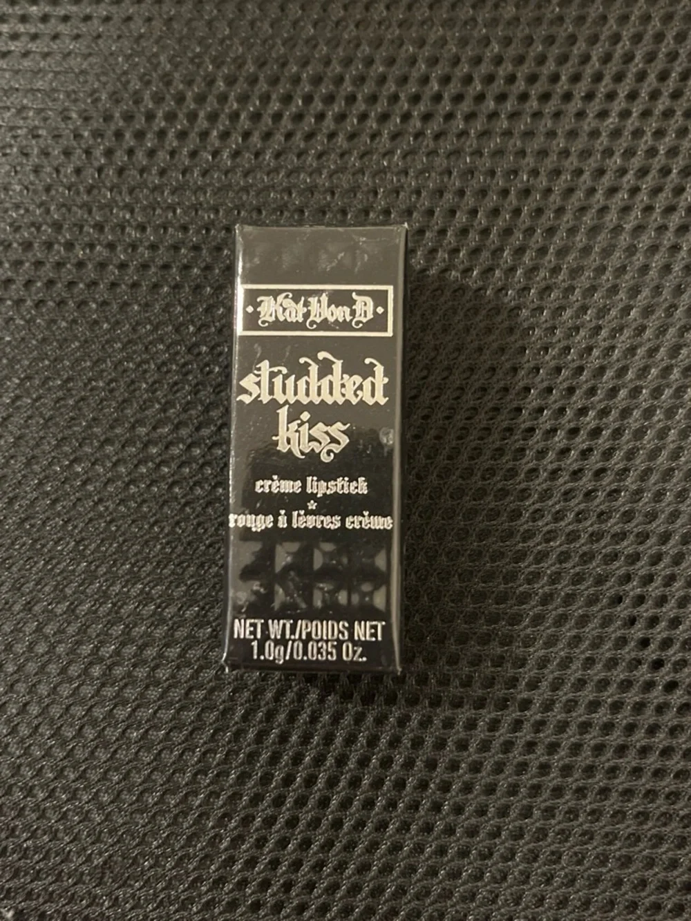 Kat Von D Studded Kiss Crème Lipstick — Black Packaging rare